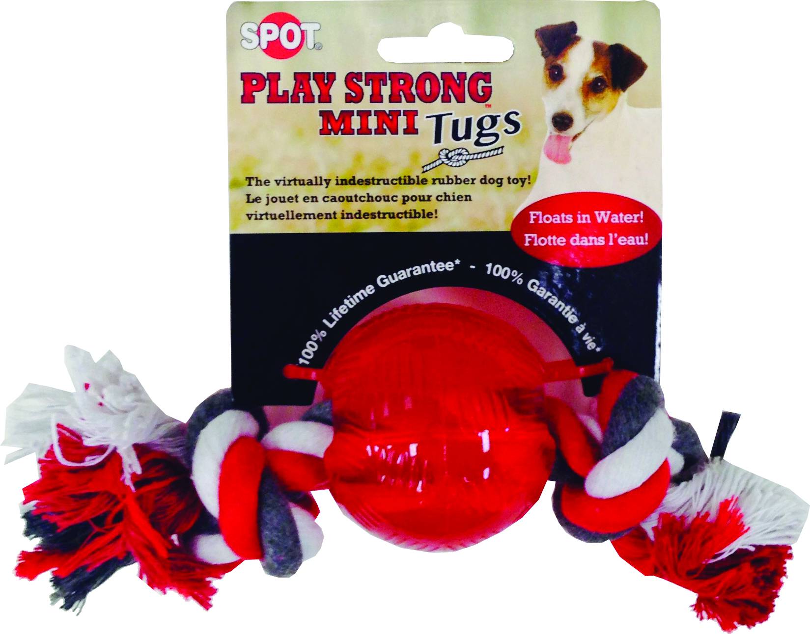 play strong dog toy guarantee