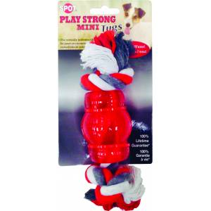 SPOT Play Strong Mini Tugs Chew With Rope