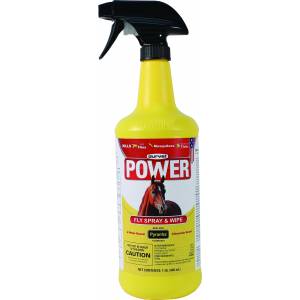 Durvet Power Fly Spray And Wipe For Horses