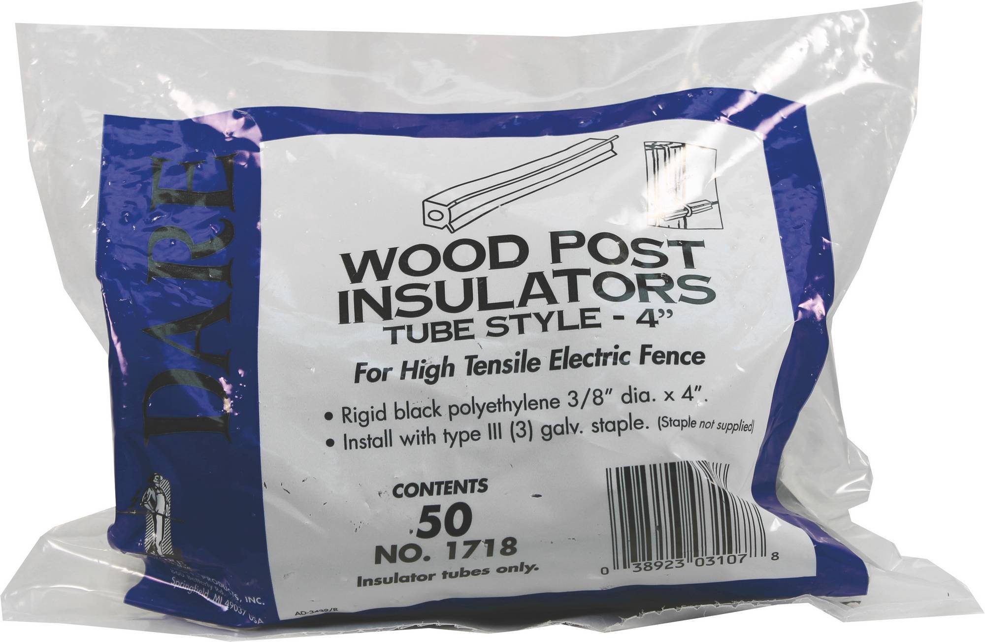Tube Style Wood Post Insulator