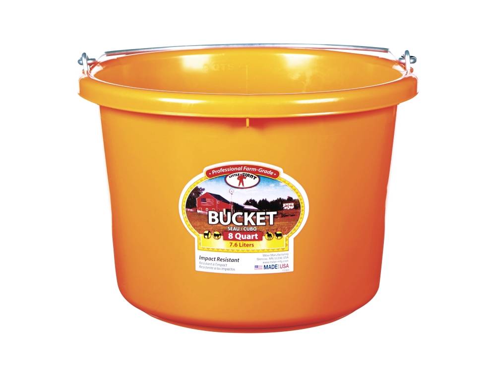 Miller Teal Little Giant Plastic Bucket 8 Quart