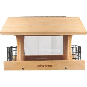 Audubon Deluxe Bamboo Feeder With Suet Cages