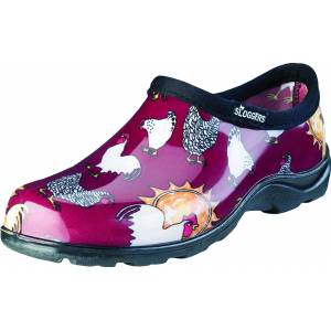 Sloggers Womens Waterproof Comfort Shoes - Chicken Red - 6