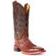 Cinch Boots Womens Cfw571 Saddle Vamp Ostrich Boot