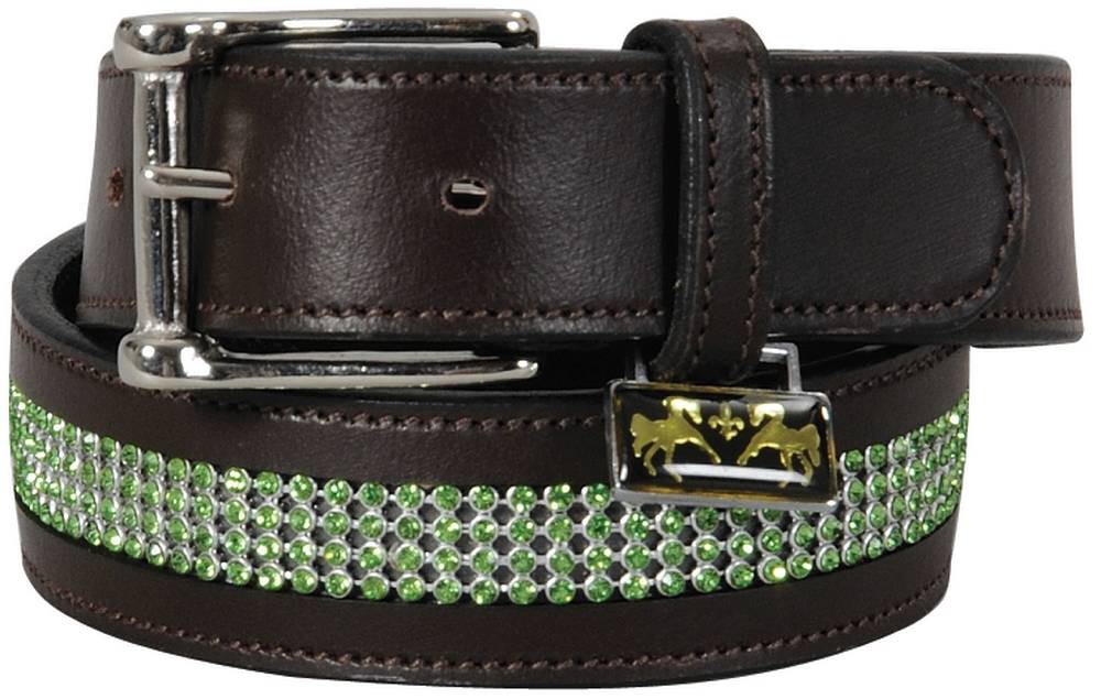 Equine Couture Ladies Bling Leather Belt 