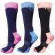 Tuffrider Ladies Winter Neon Socks - 3 Pack