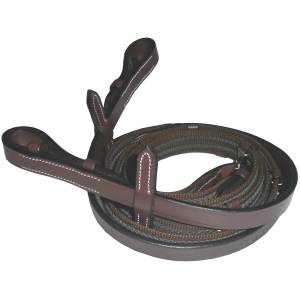 HDR Rubber Lined Web Reins
