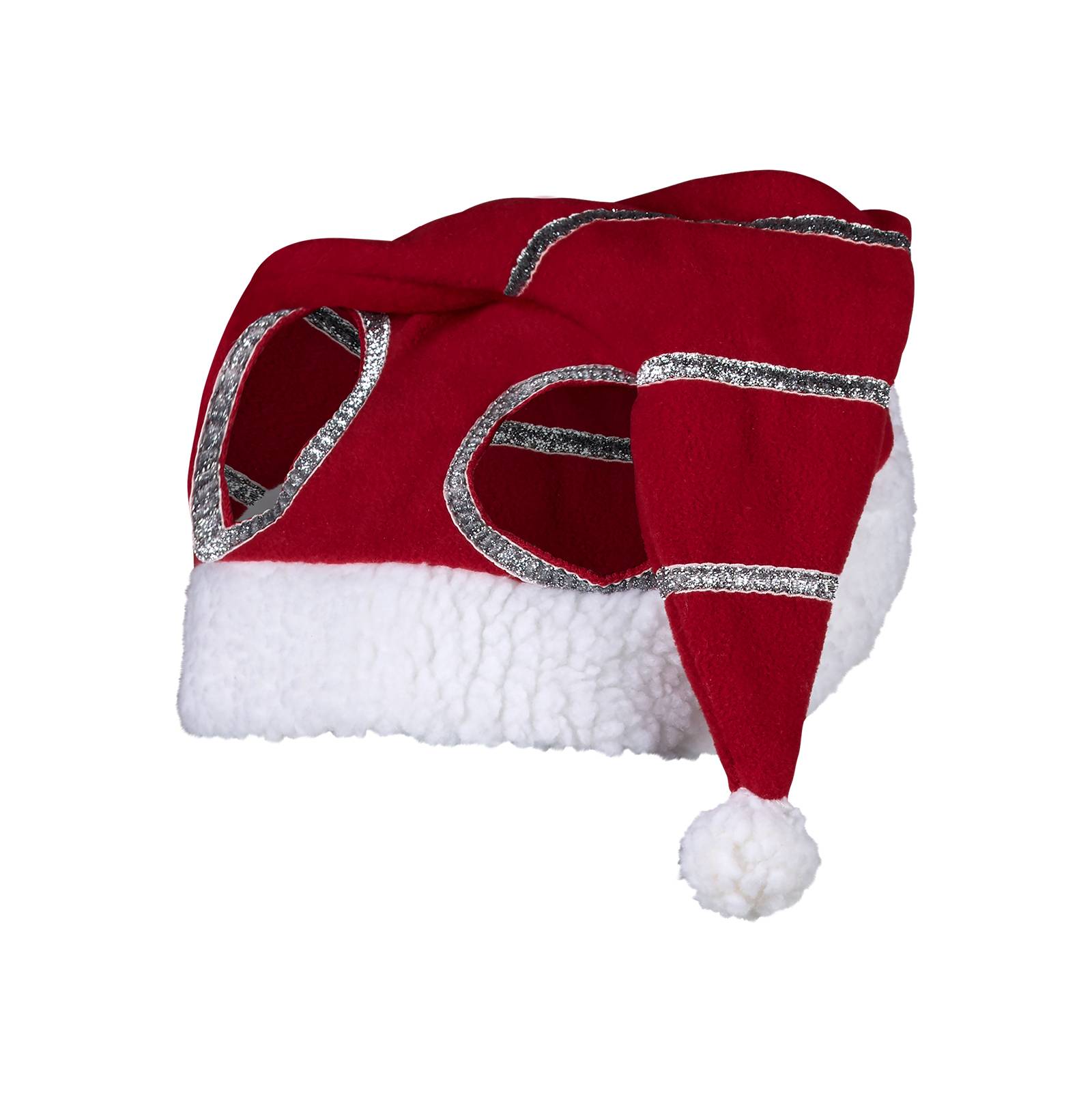 22891-RE-one size Horze Christmas Horse Cap sku 22891-RE-one size