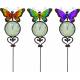 Butterfly Garden Stake With Thermometer - Assorted - 10 X 1 X 47