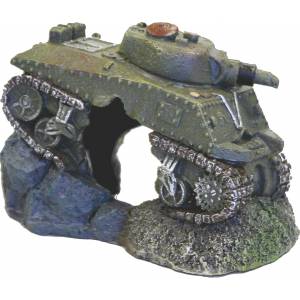 Exotic Environments Army Tank With Cave