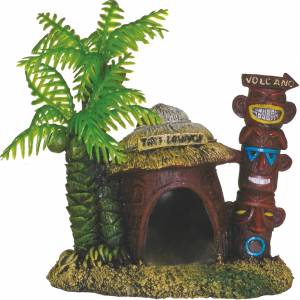 Exotic Environments Betta Hut With Palm Tree