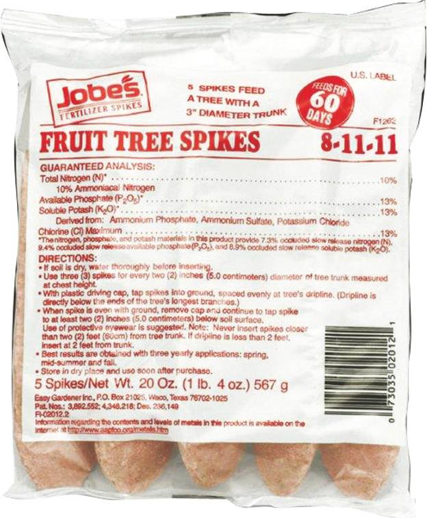 Jobe's Organics Bulk Fruit Stakes