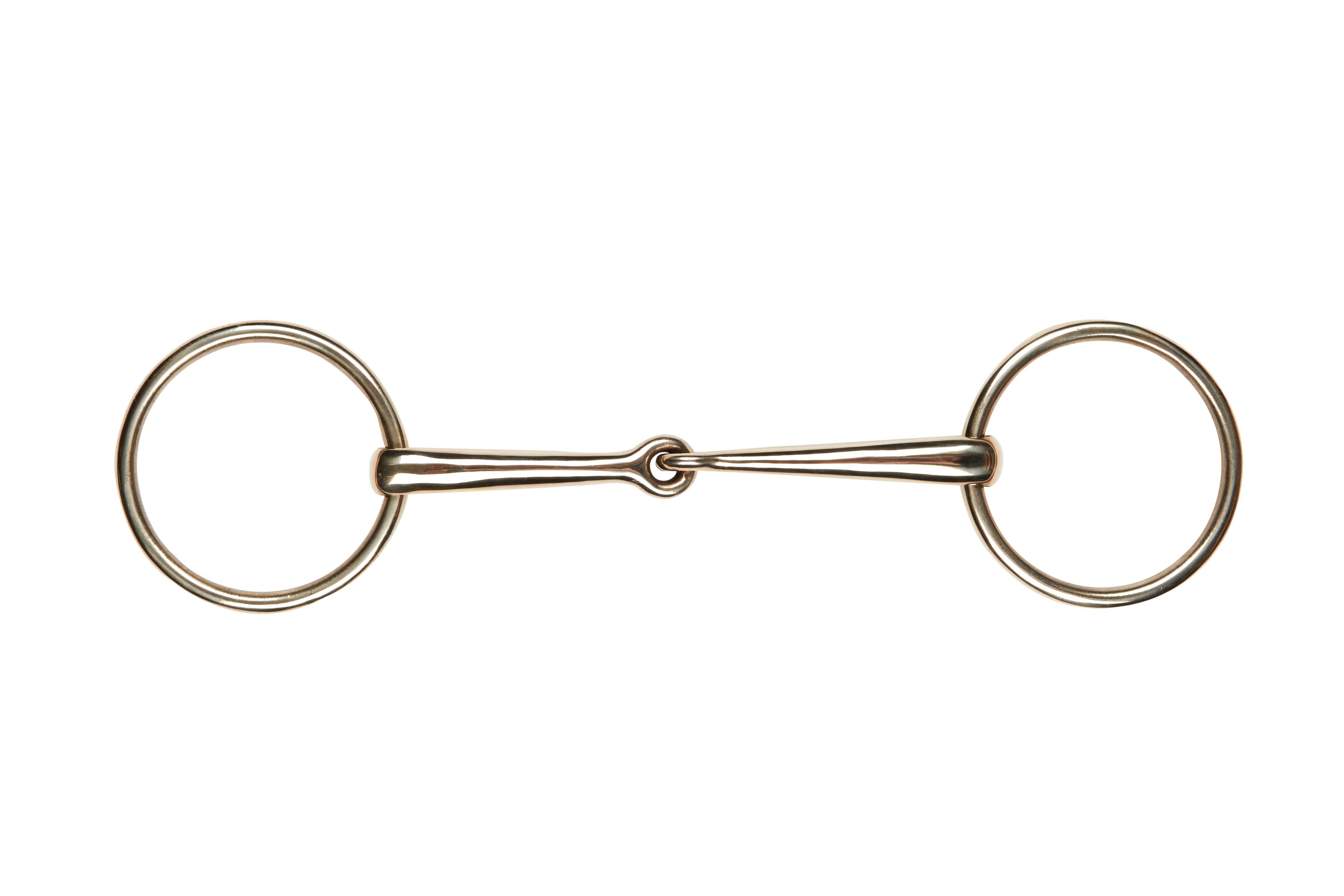Korsteel German Silver Solid Mouth Bradoon