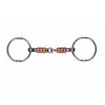 Korsteel Stainless Steel Jointed Gag W/Large Copper Rollers