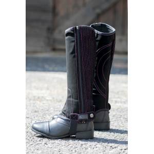 Dublin Kids Easy-Care Half Chaps I with  Contrast Stitch