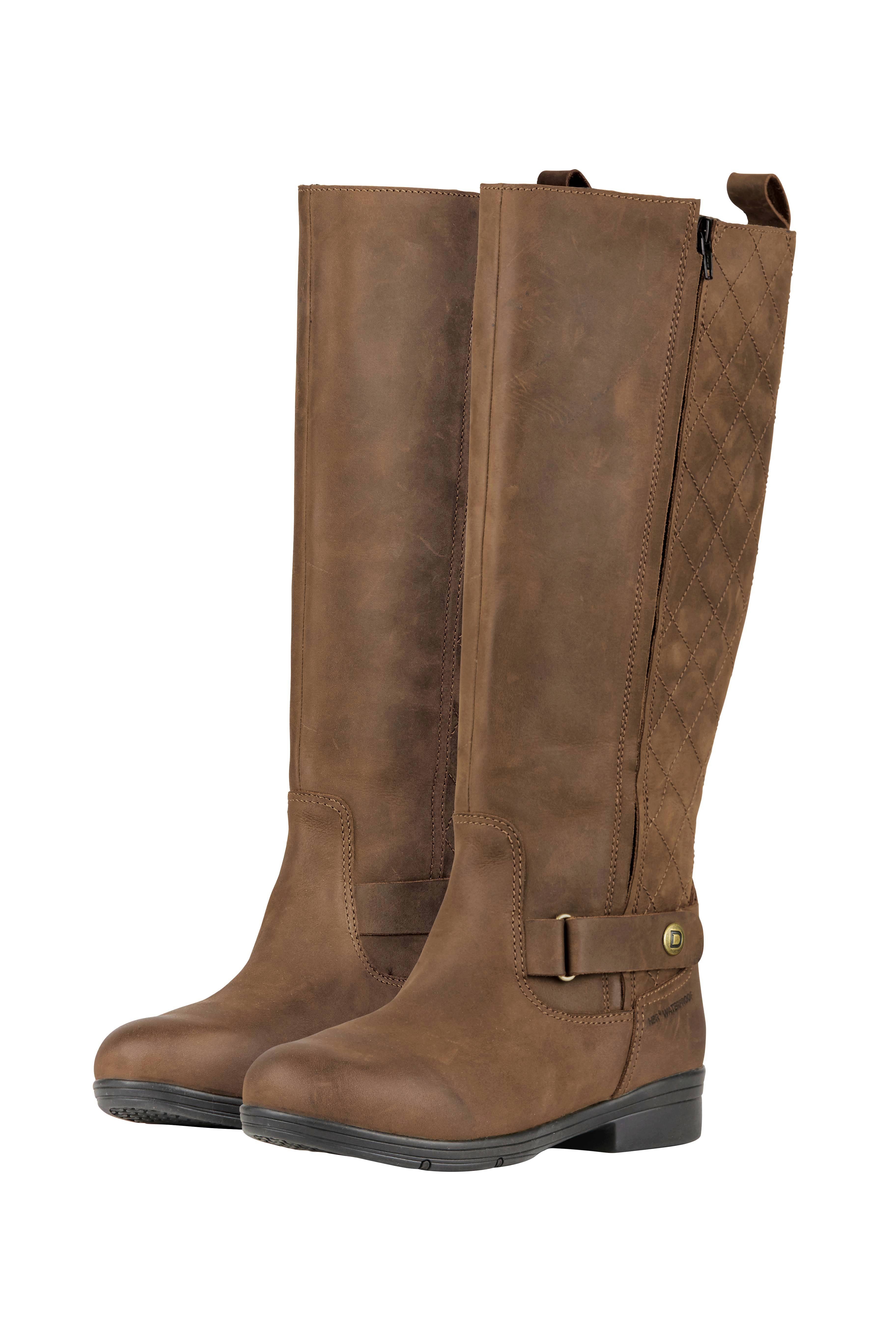 Dublin Cherwell Tall Boots Ladies Country Ventilated Water Repellent Zip Low 