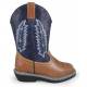 Smoky Mountain Childs Austin Lights Square Toe Boots - Blue