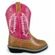 Smoky Mountain Childs Austin Lights Square Toe Boots - Pink Fuschia