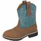 Smoky Mountain Youth Colby Boots - Turquoise