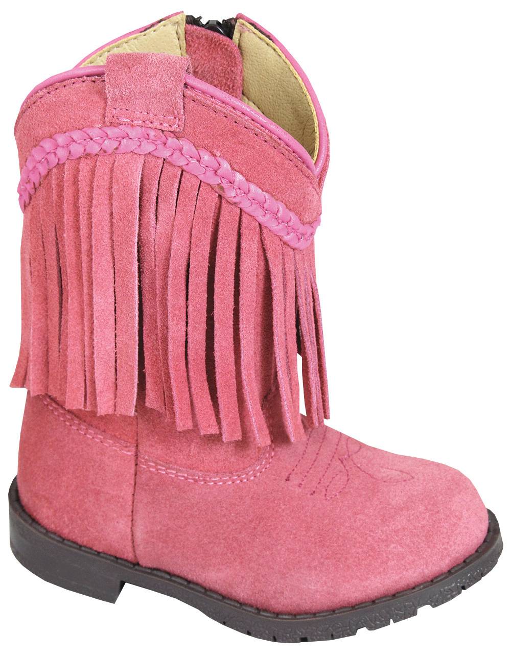 Smoky Mountain Toddler Hopalong Fringe Zip Boots