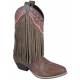 Smoky Mountain Womens Helena Suede Fringe Boots