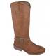 Smoky Mountain Womens Buttercup Tall Square Toe Boots - Tan