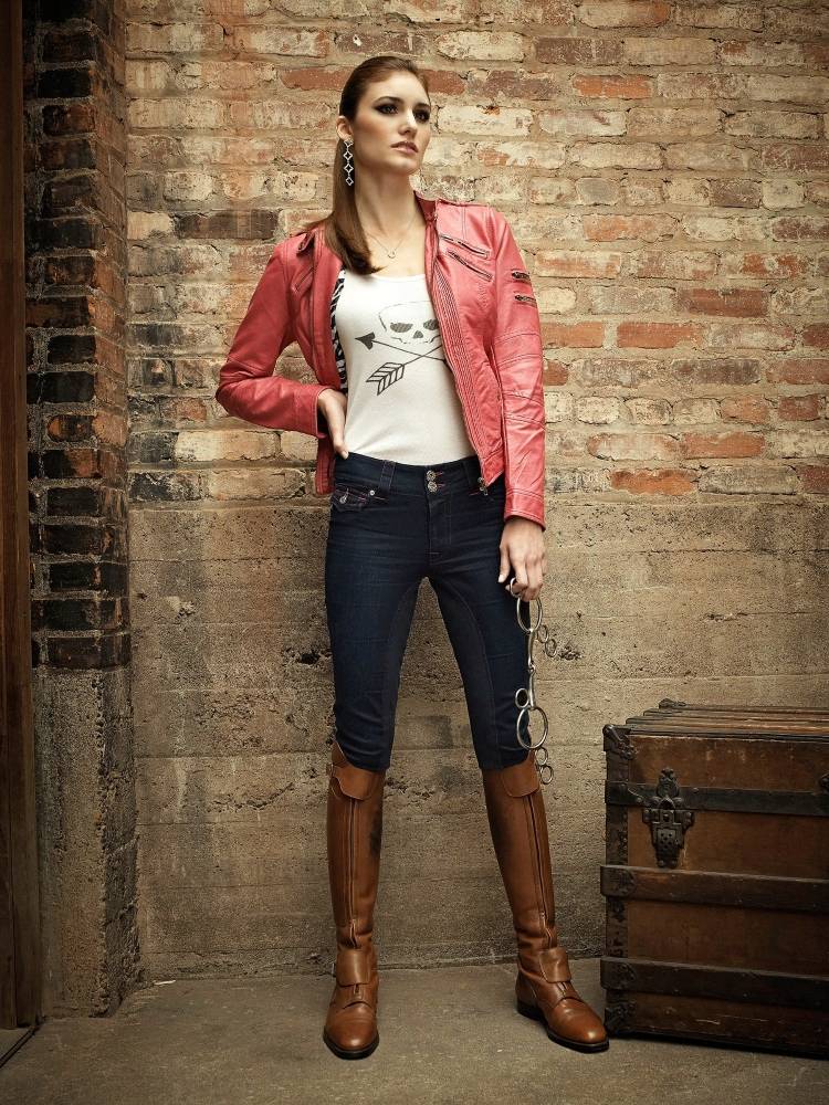 2kGrey Ladies Ava Full Seat Breeches