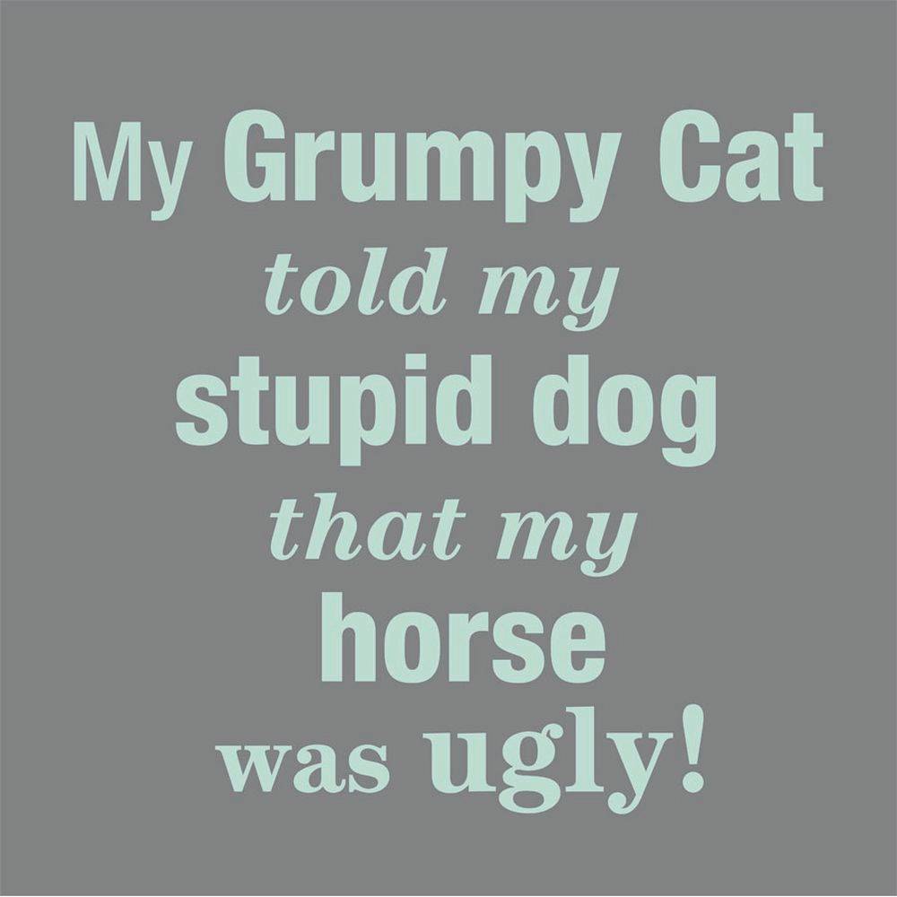 My Grumpy Cat... Tee Shirt