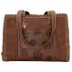 AMERICAN WEST Flower Child Shopper Tote - Brown