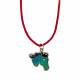 Kids Horse Head Mood Necklace