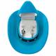 AWST Int'l Western Spurs Earrings w/Colorful Cowboy Hat Gift Box