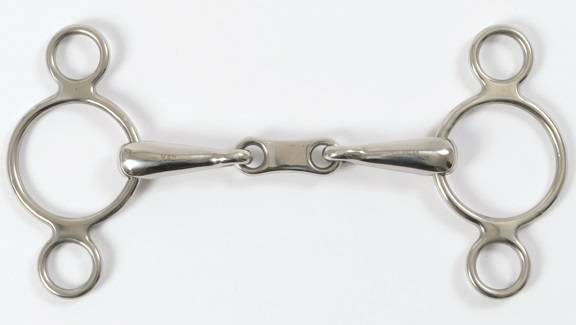 Shires 2 Ring French Link Elevator Gag