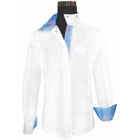 Equine Couture Ladies Whales Show Shirt