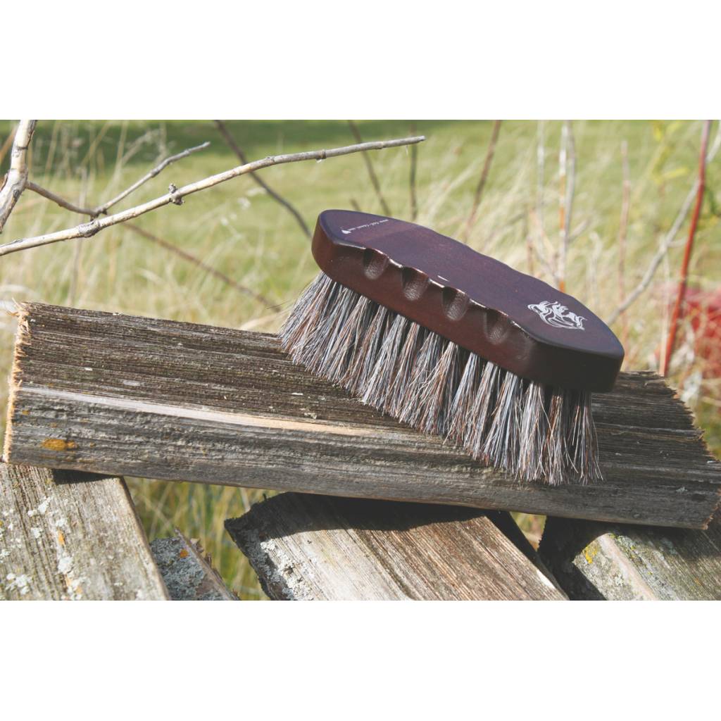 Tail Tamer Wood Series Small Horsehair Brush