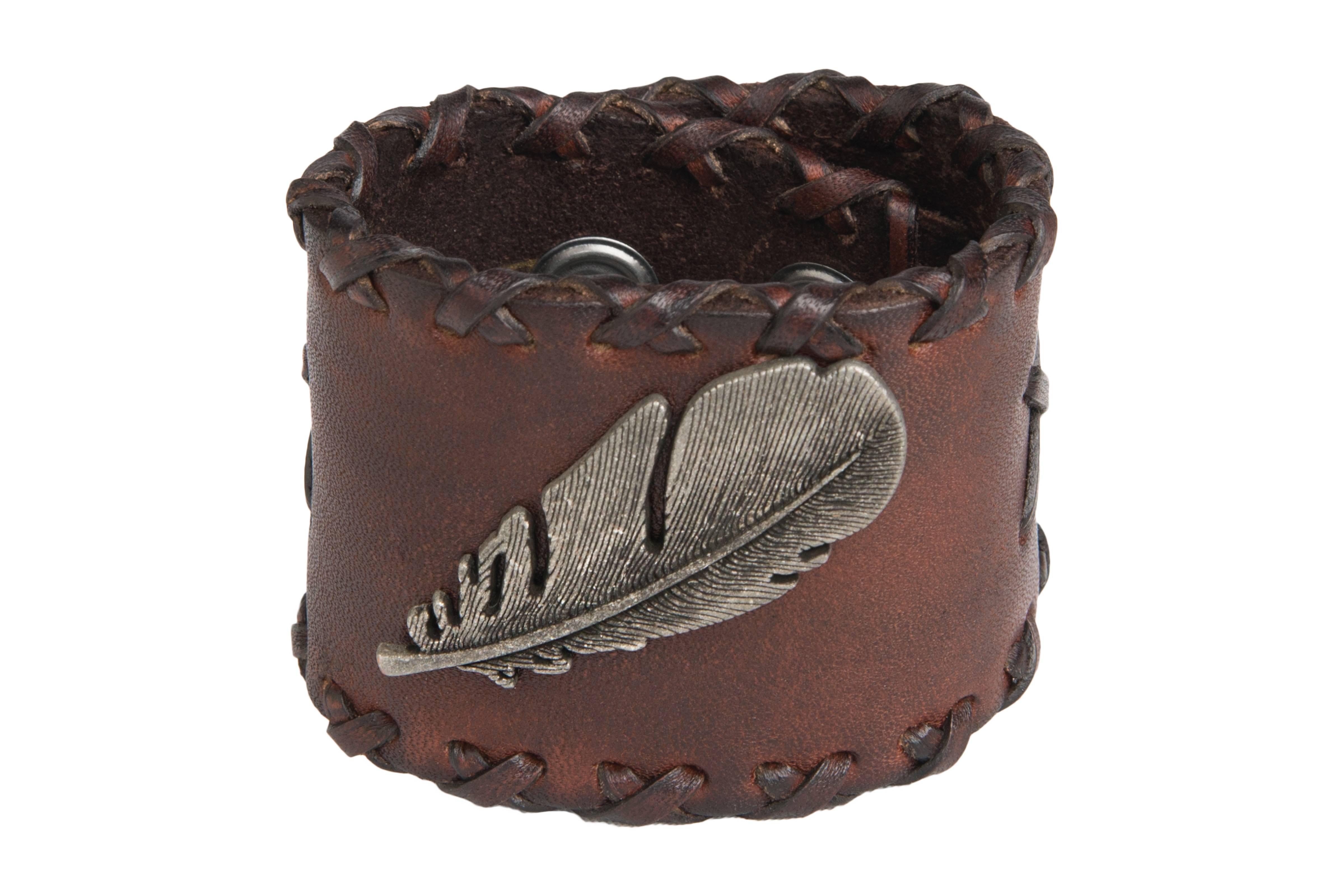 Noble Equestrian Birds Feather Bracelet