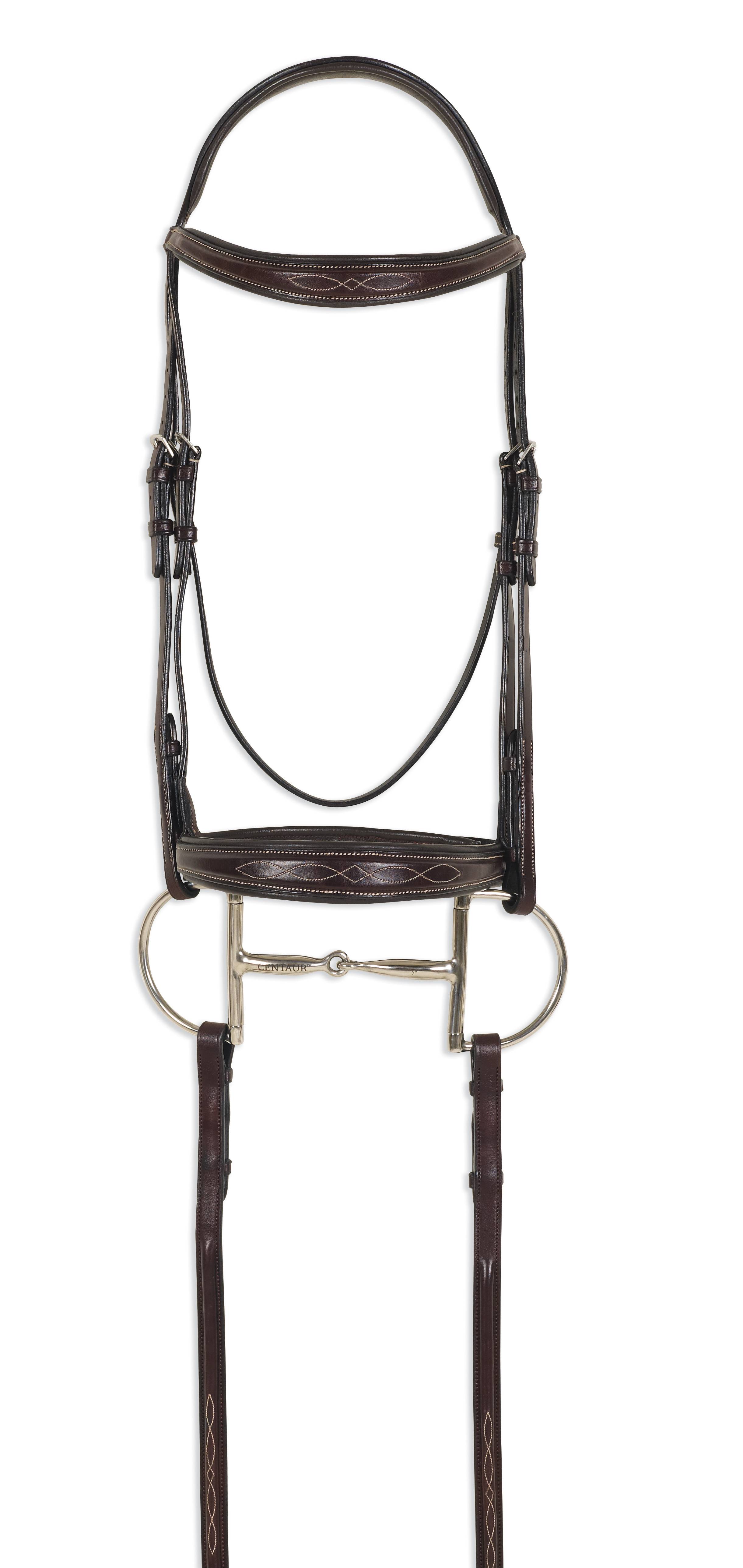 Ovation ATS Square Raised Taper Nose Fancy Stitch Bridle