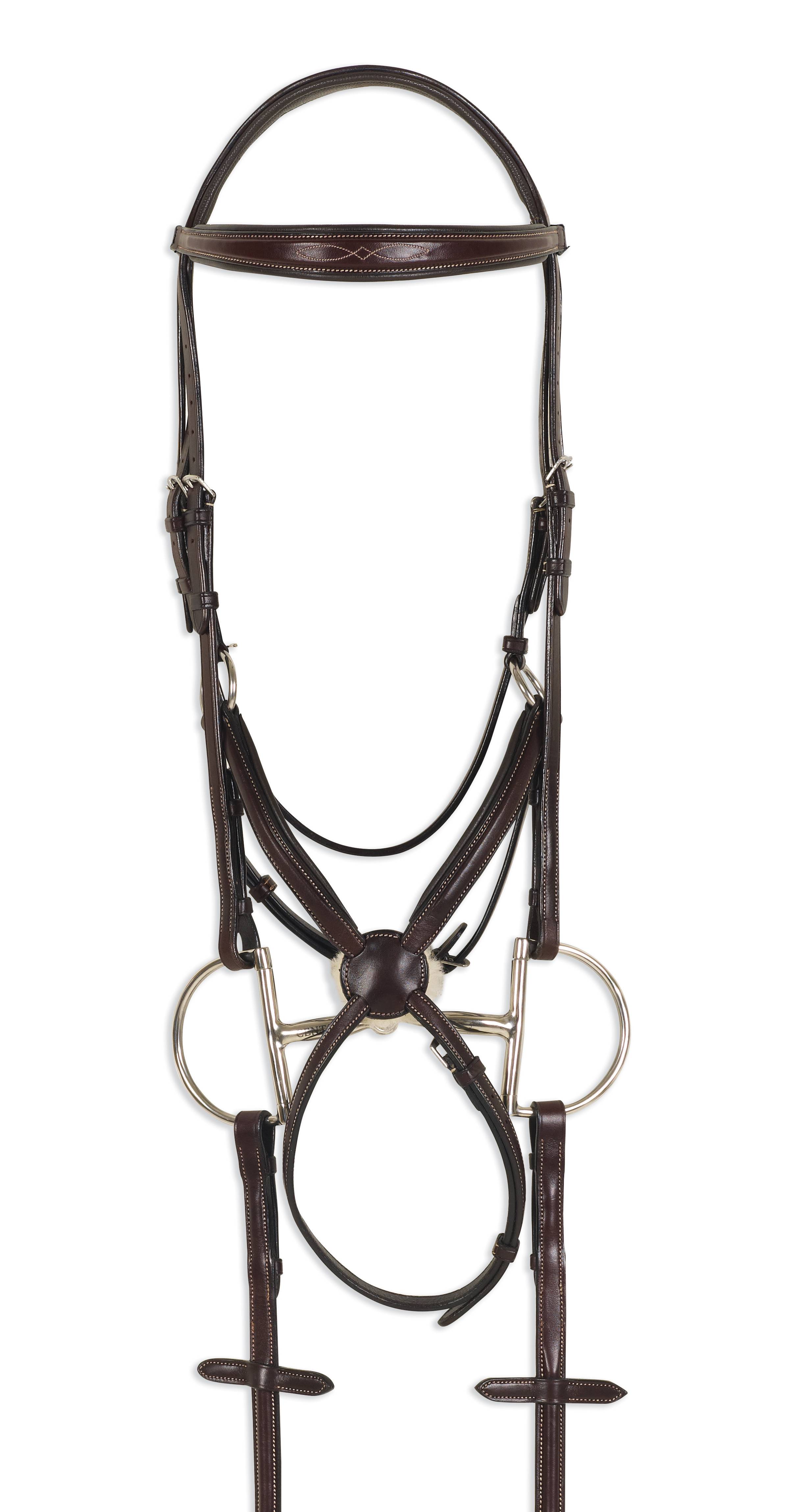 Ovation ATS Square Raised Taper Figure-8 Fancy Stitch Bridle