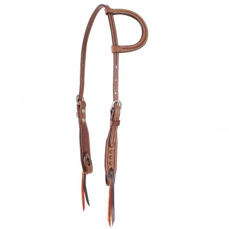 Martin Slip Ear Parachute Dot Corkscrew Headstall