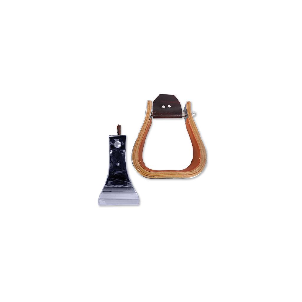 Martin Monel Metal Bound Wood Stirrups