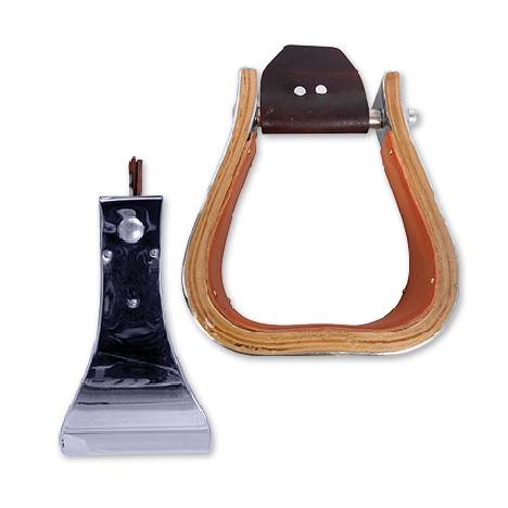 Martin Monel Metal Bound Wood Stirrups