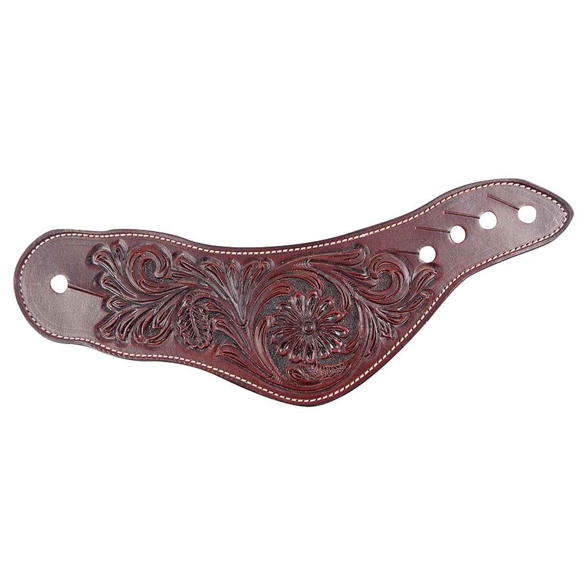 Martin Men's Dove Wing Tooled Spur Strap