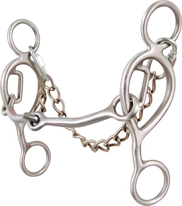 Classic Equine Les Vogt 5 1/2" Shank Snaffle Gag Bit