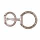 Classic Equine Professional Series Engraved D Ring Smooth Snaffle Bit