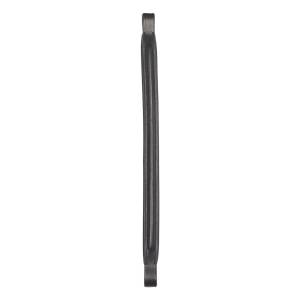 Treadstone Richtan Plus Plain Raised Padded Browband - Black - Cob
