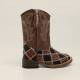 DBL Barrel Toddler Andy Patchwork Western Boot