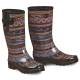 Blazin Roxx Ladies Perry Tribal Round Toe Rain Boots