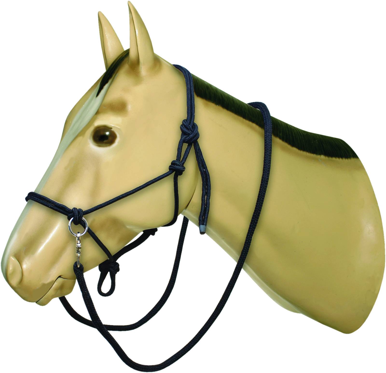 236022BKFP Abetta Rope Bridle Combo