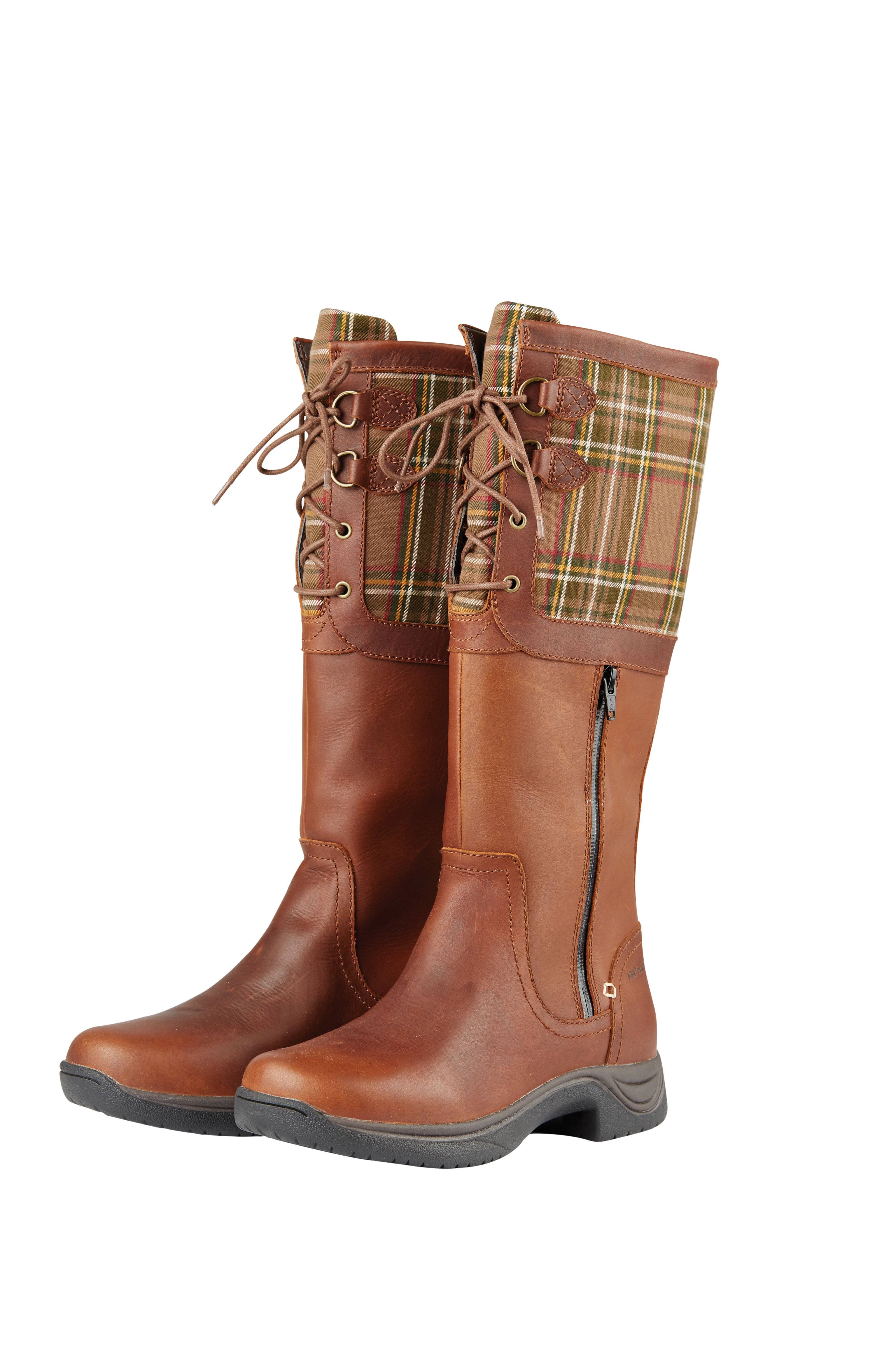 Dublin clearance plaid boots