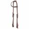 Tough-1 Harness Leather Single Ear Quick Change Headstall
