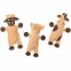 Dura-Fused Leather Barnyard Dog Toy